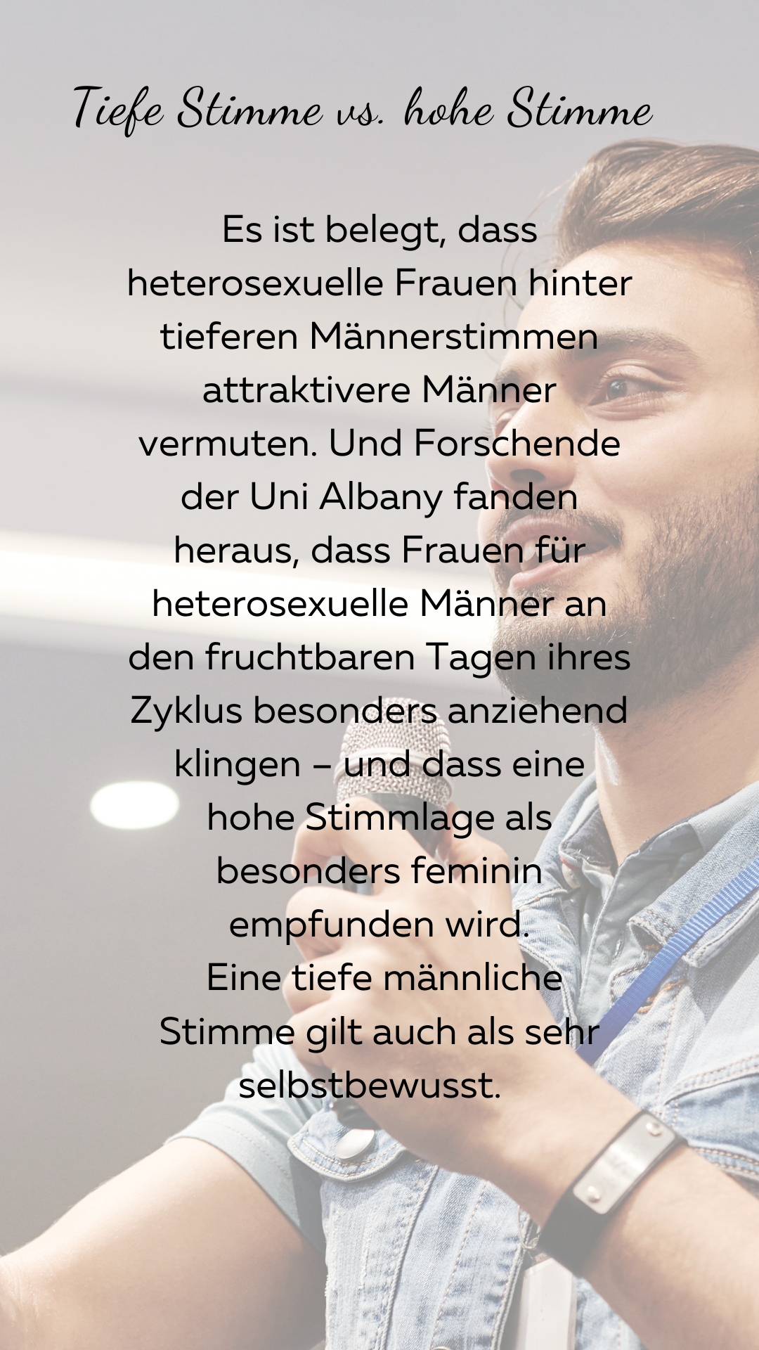 Attraktive Stimmen