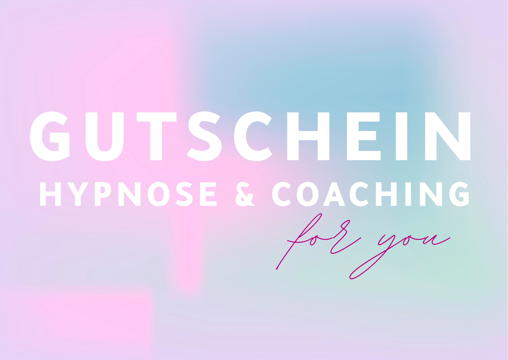 Gutscheine für Hypnose Coaching