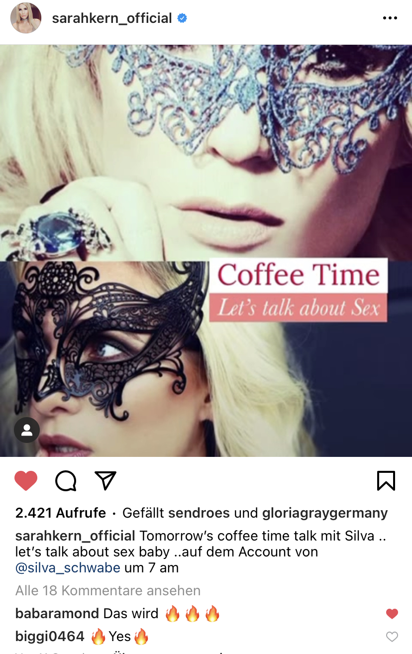 Coffee Time mit Sarah Kern